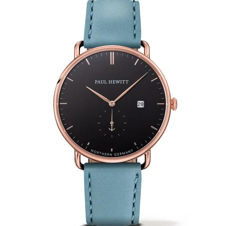 Heren Watch2DayNL Heren^Paul hewitt PH-TGA-RB-23S Heren Horloge 42mm 5 ATM