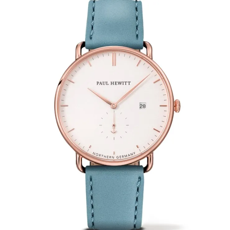 Heren Watch2DayNL Heren^Paul hewitt PH-TGA-RW-23S Heren Horloge 42mm 5 ATM