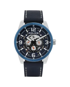 Heren Watch2DayNL Heren^Police PL15663JSTBL03 Heren Horloge 48mm 5 ATM