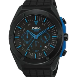 Heren Watch2DayNL Heren^Pulsar PT3465X1 Heren Horloge 45mm 10ATM
