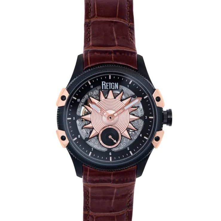 Heren Watch2DayNL Heren | Reign^Reign Solstice REIRN6903 Heren Horloge 43mm 20 ATM