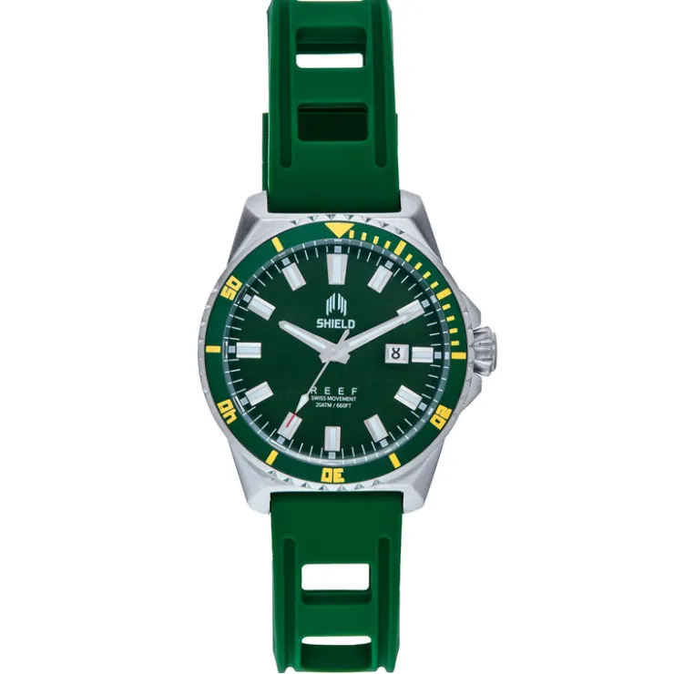 Heren Watch2DayNL Heren | Shield^Shield Reef SLDSH119-4 Heren Horloge 45mm 20 ATM